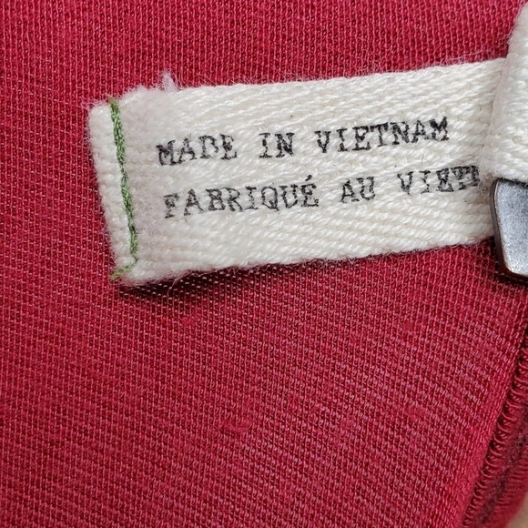 Free People We The Free Jacqueline Key Hole Tunic Red Size S - Picture 7 of 12